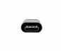 Preview: Adapter, micro plug to USB C socket, aluminium box, space grey, DINIC Box